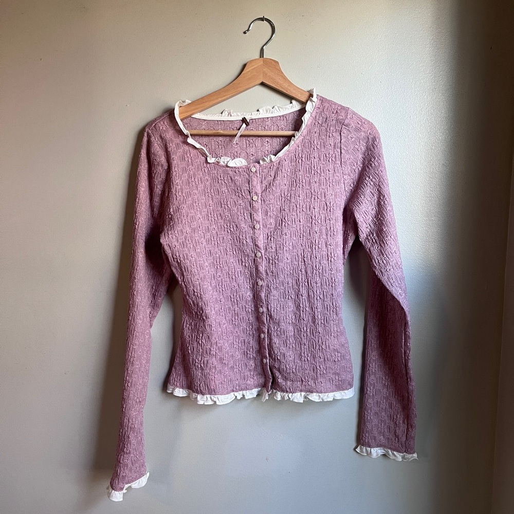 New! Free People Blackbird Cardigan